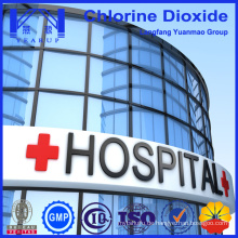 Chlordioxid-Pulver-Chemikalien, die im Krankenhaus zur Reinigung verwendet werden